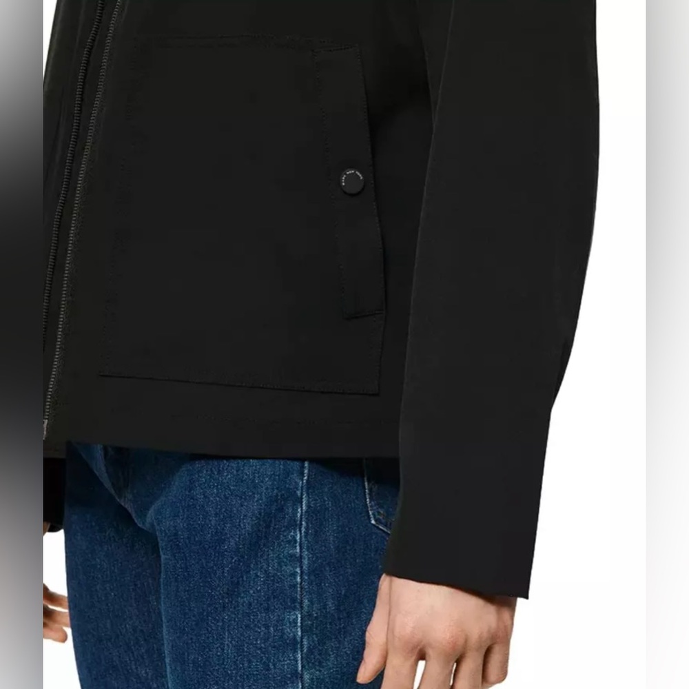 Marc New York Andrew Marc Men’s XL Black Zip Jacket Lightweight Coat. Worn Once! - Picture 4 of 13